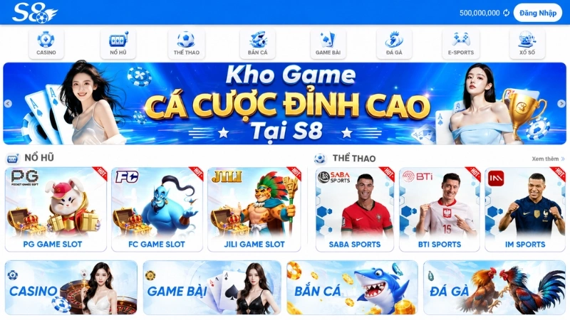 Kho Game Cá Cược Đỉnh Cao Tại S8